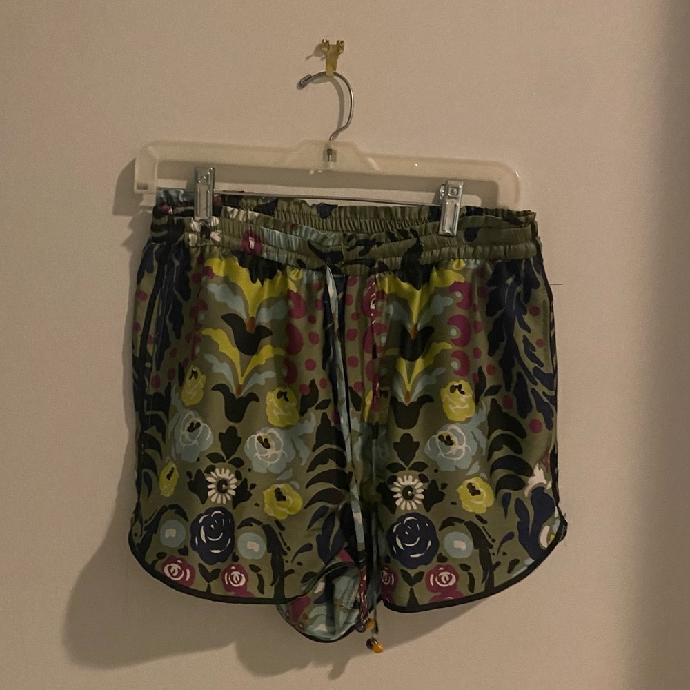 Zara floral printed shorts